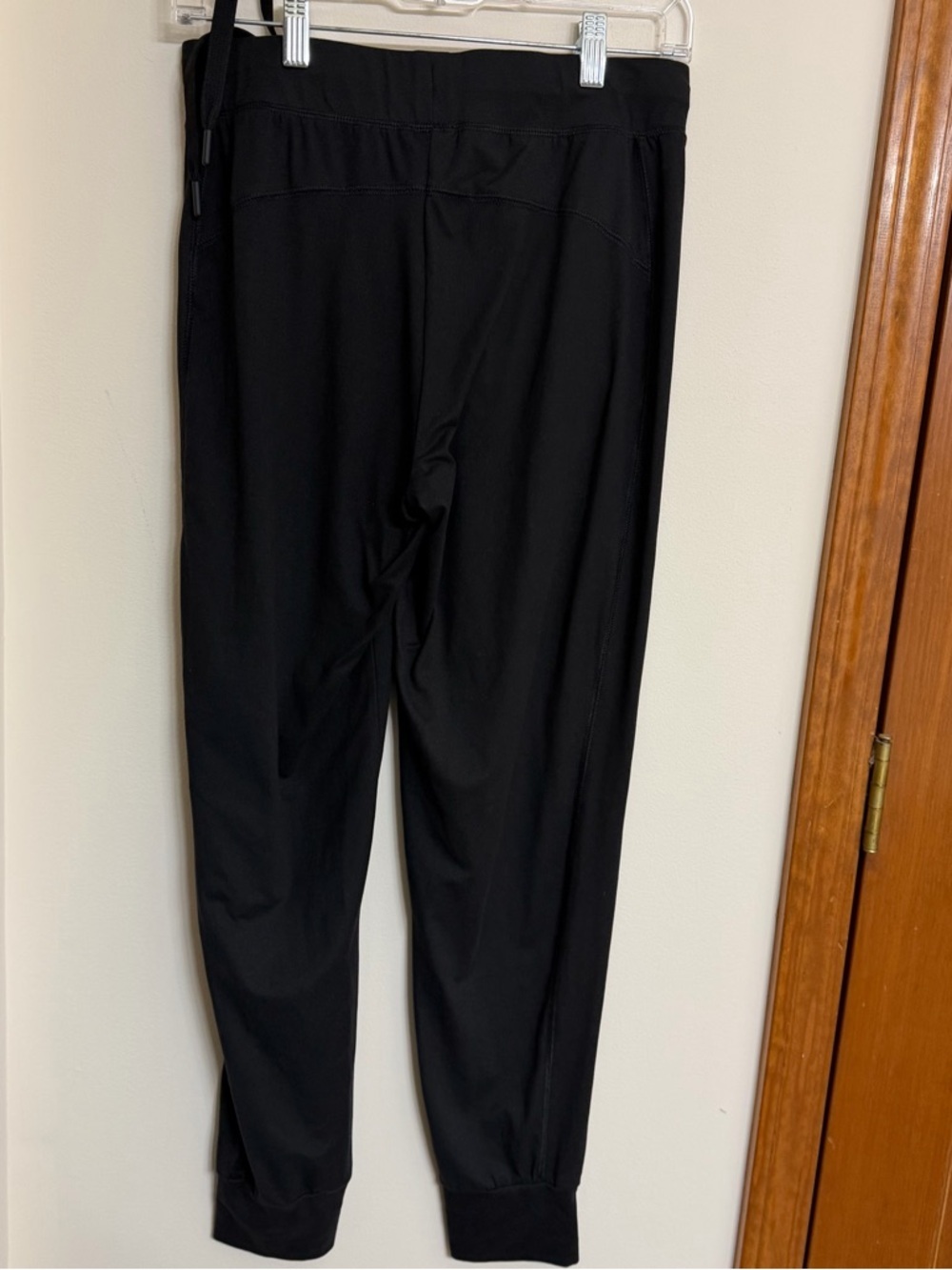 Vively Women’s Black Drawstring Jogger Pants - Picture 3 of 5